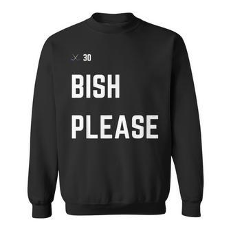 Bish Please Hockey Dallas Goalie Stars Sweatshirt - Monsterry CA