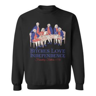 Bitches Love Independence 4Th Of July Sweatshirt - Monsterry UK