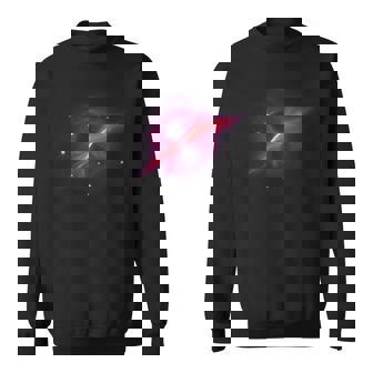 Black Hole Illustration Space Stars Galaxy Sweatshirt - Thegiftio UK