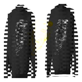 Black Labrador Retriever Chasing A Ball Labrador Retriever Sweatshirt - Monsterry