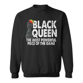 Black Queen The Most Powerful Piece Black History Month Sweatshirt - Monsterry UK