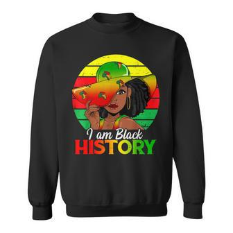 I Am Black History African American Black Pride Black Girls Sweatshirt - Monsterry UK