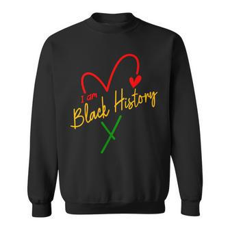 I Am Black History African Civil Rights Junenth Sweatshirt - Seseable