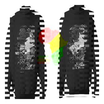 Black History Black Leaders Martin Malcom Obama Africa Sweatshirt - Seseable