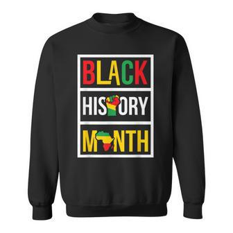 Black History Month African Civil Rights Empowerment Sweatshirt - Monsterry