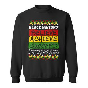 Black History Month Decorations Melanin African American Sweatshirt | Mazezy DE