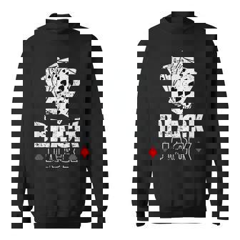 Blackjack America Card Game Casino Sweatshirt | Mazezy