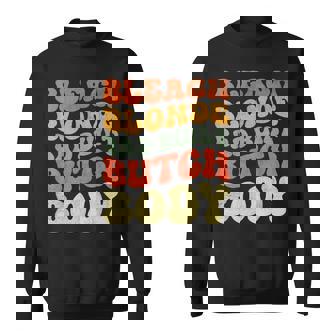 Bleach Blonde Bad Built Butch Body Retro Vintage Sweatshirt | Mazezy