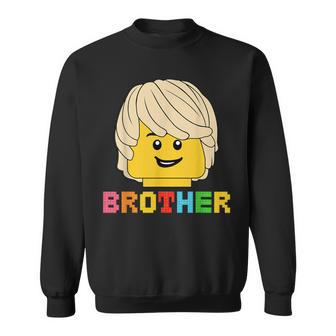 Block Brick Building Brother Master Builder Matching Family Sweatshirt - Monsterry CA