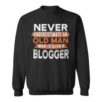 Who Is Also A Blogger Sweatshirt - Monsterry DE