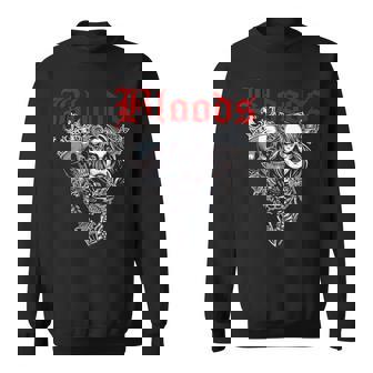 Bloods Hip Hop Gangster Sweater e - Cadeauxyz