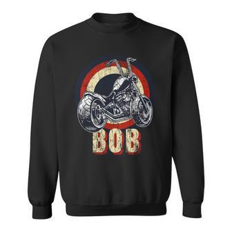 Bob The Bobber Customized Chop Motorcycle Bikers Vintage Sweatshirt - Monsterry