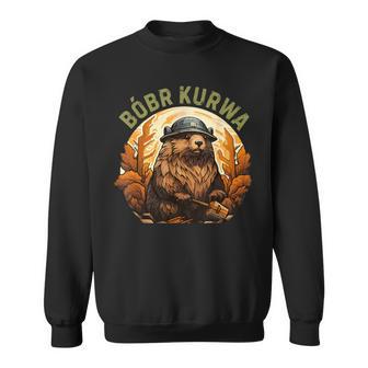 Bobr Kurwa Bober Bobr Meme Sweatshirt - Geschenkecke