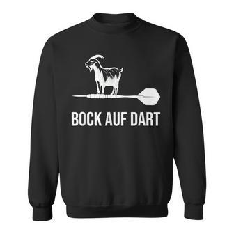 Bock Auf Dart Darts Sweatshirt - Seseable
