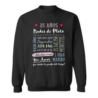 Bodas De Plata 25 Años Aniversario De Boda Regalo Camisa de entrenamiento - Regaloses