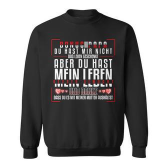 Bonus Papa Stepfater Leben Besser Gemacht Sweatshirt - Geschenkecke