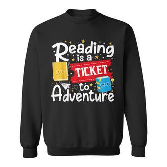 Book Character Reading Adventure Kid Boy Toddler Nerdy Sweatshirt - Monsterry