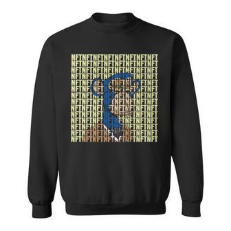Bored Ape Yacht Club Cravat Nft Graphic Sweatshirt - Monsterry UK