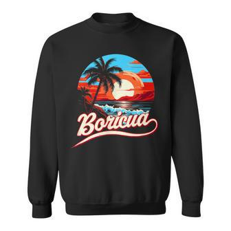 Boricua Spirit Beautiful Puerto Rican Pride Sweatshirt - Seseable