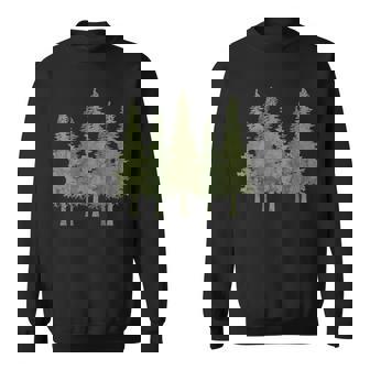 Bosque Pinos Naturaleza Al Aire Libre Camping Senderismo A Camisa de entrenamiento - Regaloses