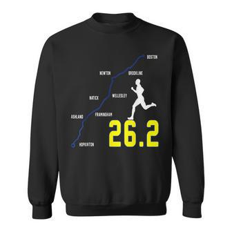 Boston 2024 Marathon Runner 262 Miles Sweatshirt - Seseable