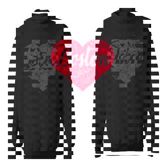 Boston Heart Sweatshirt | Mazezy