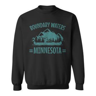 Boundary Waters Canoe Minnesota Canoeing Sweatshirt - Monsterry CA