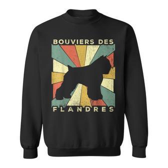 Bouviers Des Flandres Dog Retro 70S Vintage Sweatshirt - Monsterry DE