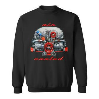 Boxer Engine Cooled With Air Sweatshirt - Monsterry DE