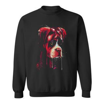 Boxer For A Boxer Mom T Sweatshirt | Mazezy