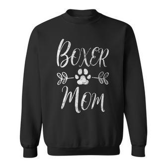 Boxer Mom Boxer Dog Lover Owner Sweatshirt | Mazezy