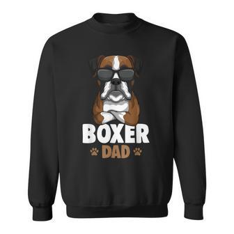 Boxer Papa Dog Sweatshirt - Seseable