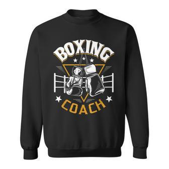 Boxing Coach Kickboxing Kickboxer Gym Boxer Sweatshirt - Monsterry