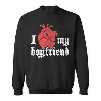 Boyfriend Punk Rock Band & Hardcore Punk Rock Sweatshirt - Monsterry AU