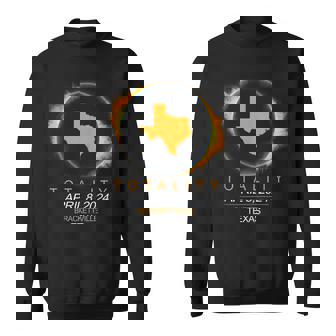 Brackettville Texas Total Solar Eclipse 2024 Sweatshirt - Thegiftio