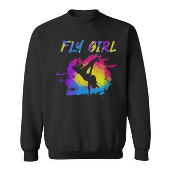 Breakdancing Breakdance Bgirl Fly Girl Sweatshirt - Monsterry