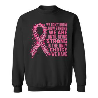 Breast Cancer T Breast Cancer Awareness Sweatshirt - Thegiftio UK