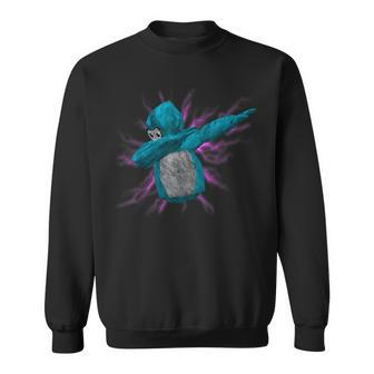 Come At Me Bro Gorilla Monkey Tag For Vr Gamer Blue Sweatshirt - Seseable