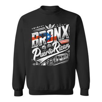 Bronx Puerto Rican New York Latino Puerto Rico Sweatshirt - Monsterry CA