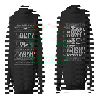 Broussard Family Name Naughty Nice Broussard Christmas List Sweatshirt - Seseable