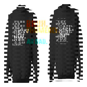 Bruh Formerly_Known As Dad Vintage Father's Day Men Sweatshirt - Seseable