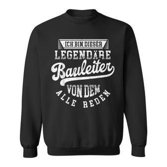 Builder Legend intage Slogan Bauchef S Sweatshirt - Geschenkecke