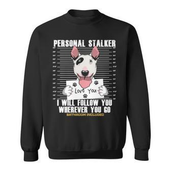 Bull Terrier Dog Lover Cartoon Sweatshirt | Mazezy