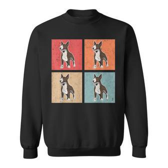 Bull Terrier Retro Bull Terrier Vintage Minibull Sweatshirt - Monsterry