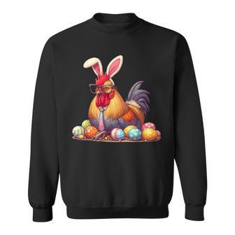 Bunny Ears Farm Animal Spring Sweatshirt - Seseable