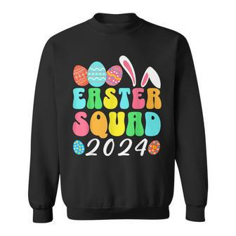 Bunny Egg Hunt Matching Group Easter Squad Sweatshirt | Mazezy