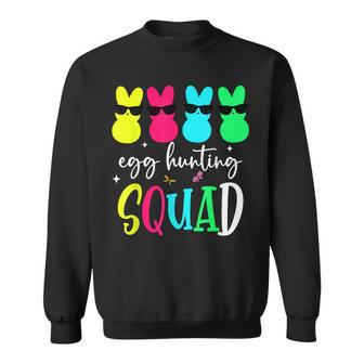 Bunny Egg Hunting Squad Easter Family Cousin Group Matching Sweatshirt - Thegiftio UK