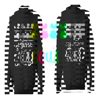 Bunny Egg Hunting Squad Easter Family Cousin Group Matching Sweatshirt - Thegiftio UK