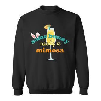 Some Bunny Needs A Mimosa Easter Brunch Women Sweatshirt | Mazezy UK