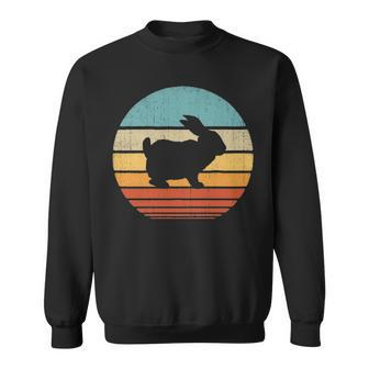 Bunny Vintage 60S 70S Retro Rabbit Lover Sweatshirt | Mazezy